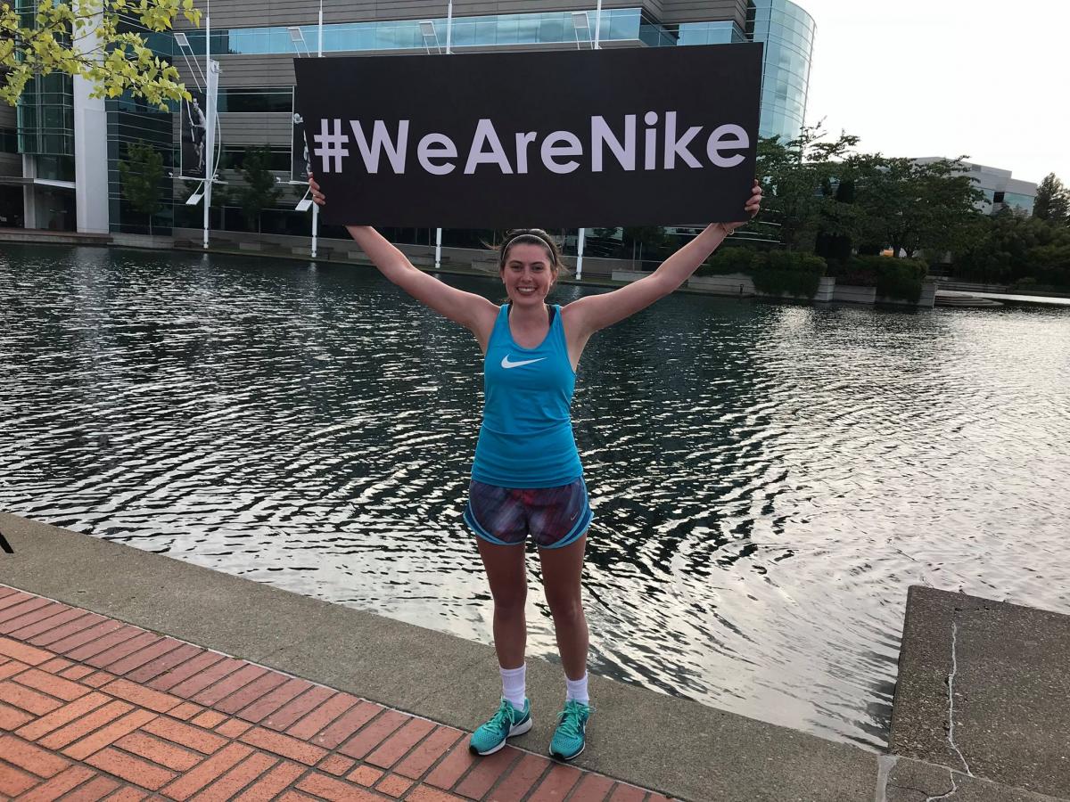 Madison Nasteff '19 Hired Full-Time at Nike